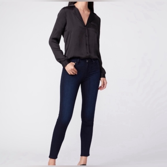 PAIGE VERDUGO ANKLE JEANS SIZE 25 - Picture 2 of 11